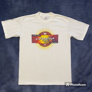 1992 Firecracker Run 10K LA Chinese New Year Single Stitch US Made Tee Men L NEW
